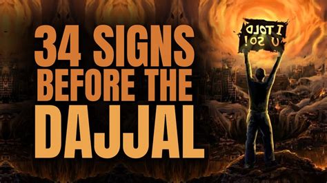 34 Signs Of The Coming Of DAJJAL | (Every Sign Has Passed) | Hamza ...