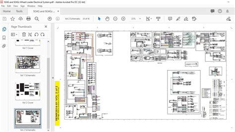 CAT 924G and 924Gz Wheel Loader Electrical System Schematic Manual ...