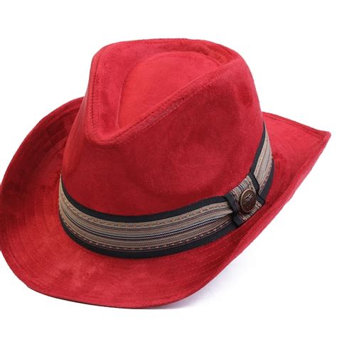 Red Cowboy Hat - Etsy