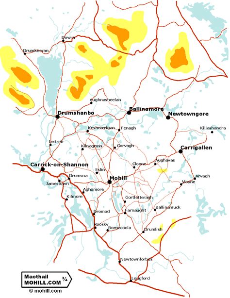 Map Leitrim