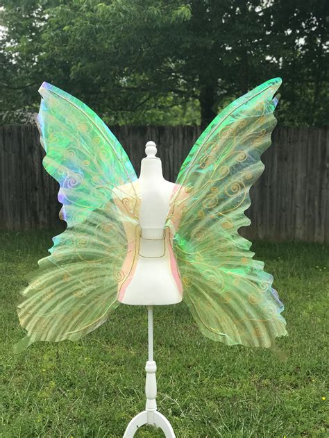 Queen Clarion Inspired Fairy Wings / Gold Fairy Wings / Large | Etsy