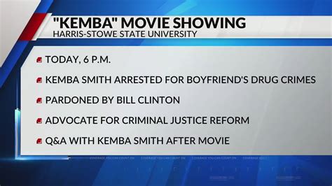 'Kemba' movie showing tonight at Harris-Stow State University - YouTube