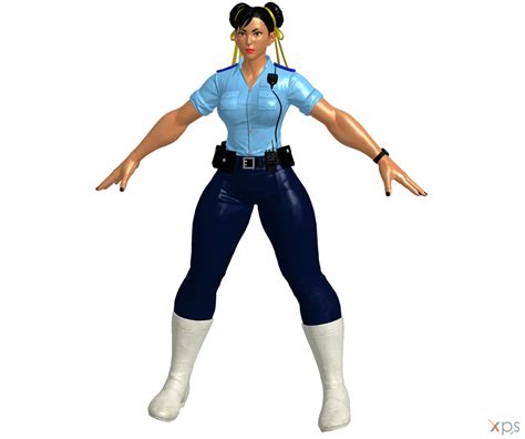 SFV - Chun-Li (Police Outfit) by LorisCangini on DeviantArt