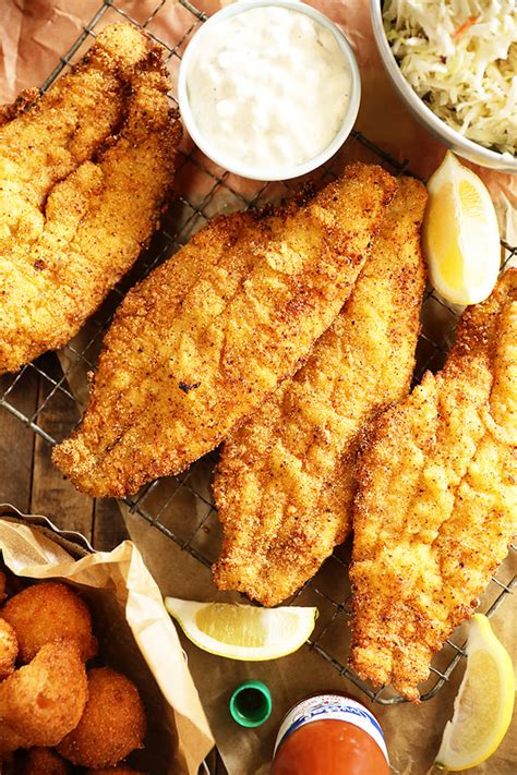 Lemon Pepper Fried Catfish - Southern Bite