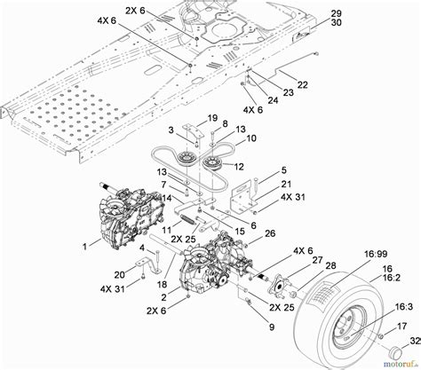 Toro Zero Turn Belt Diagram