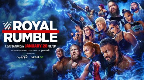 New WWE Royal Rumble Title Match Revealed, Updated Card