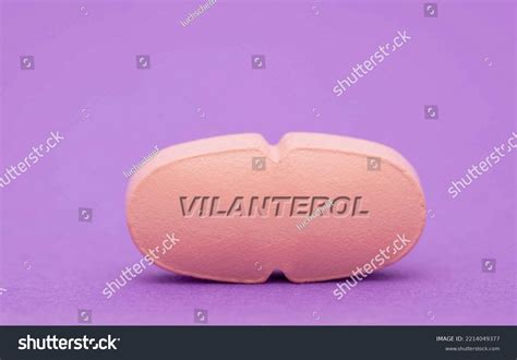 Vilanterol Pharmaceutical Medicine Pills Tablet Copy Stock Photo ...