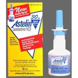 Astelin Nasal Spray (Generic Azelastine Nasal Spray) - Prescriptiongiant