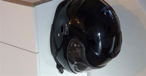 Motorcycle helmet holder without screws by maker-kits.com | Download free STL model | Printables.com