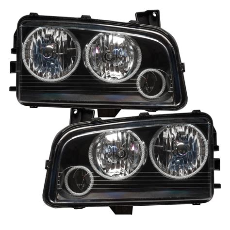 2005-2010 Dodge Charger Pre-Assembled Headlights - Non HID - Triple Ha ...