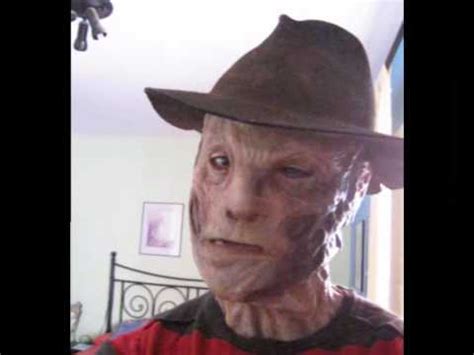 Freddy Krueger remake silicone mask - YouTube