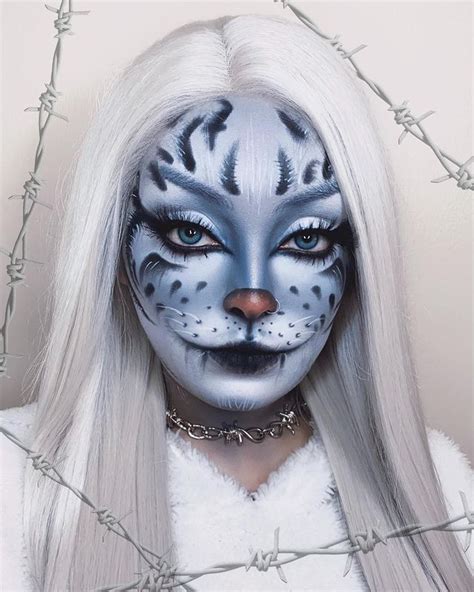 Tiger Makeup, Animal Makeup, Face Art Makeup, Cat Makeup, Eyebrow Makeup, Maquillage Sugar Skull ...