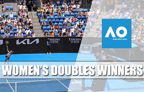 List of Australian Open Women’s Doubles Winners List Year by Year ...