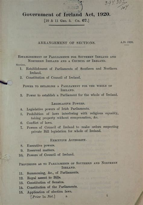 Anniversary of a new beginning: The Irish Free State Constitution Act ...