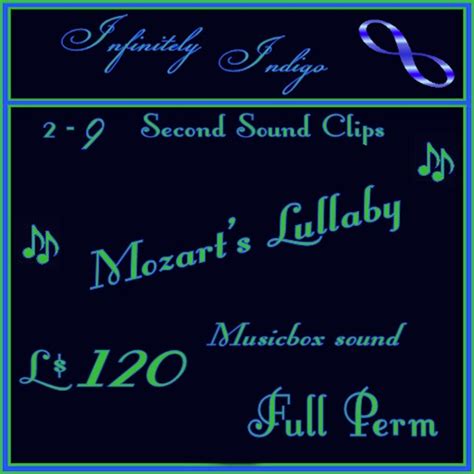 Second Life Marketplace - Mozart's Lullaby