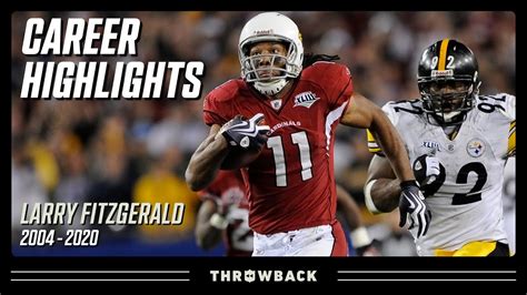 Larry Fitzgerald: Best Hands in NFL History Career Highlights! | NFL ...