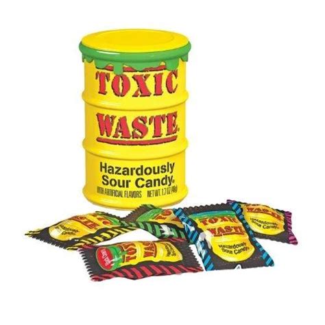 Toxic Waste Hazardously Sour Candy | We Dare You!