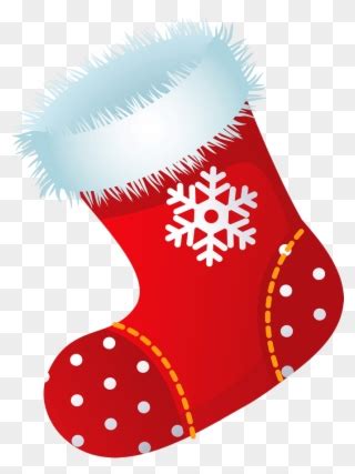 Santa Socks Clipart - Christmas Sock Clipart Png Transparent Png ...