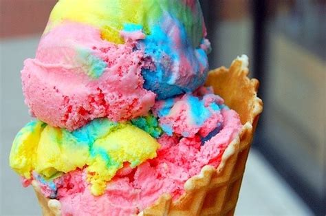 Rainbow Ice Cream Pictures, Photos, and Images for Facebook, Tumblr, Pinterest, and Twitter