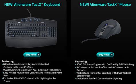 Alienware unleashes a new mouse and keyboard for gamers – TechCrunch