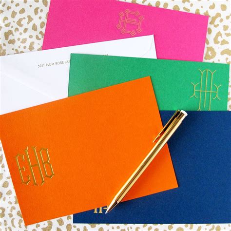 The Daily Hunt - Katie Considers | Monogrammed stationery, Stationery set, Stationery