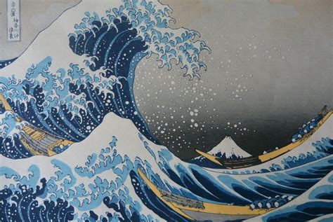 Original woodcut by Katsushika Hokusai (176-1849) (Watanabe print ...