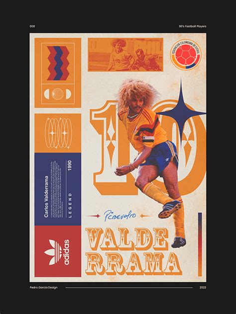 Nineties Football Players | Vintage Posters :: Behance