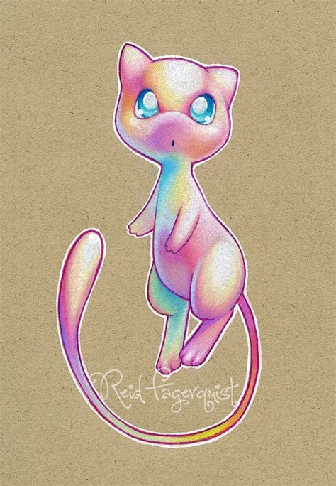 Mew cute fan art - Mew the Pokemon photo (40820669) - fanpop