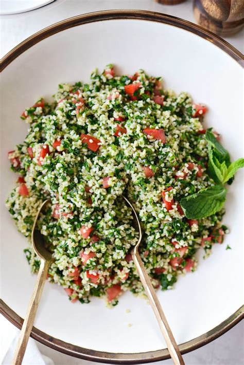 Homemade Tabbouleh Recipe - Simply Scratch