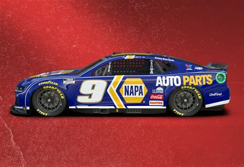 Chase Elliott: 2024 NASCAR Paint Scheme (NAPA) - Racing News