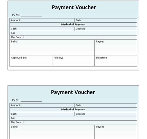 45+ FREE Payment Voucher Templates & Formats