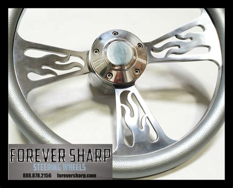 New World Motoring Boat Steering Wheel - Billet Aluminum w/Silver Half Wrap, ... | eBay