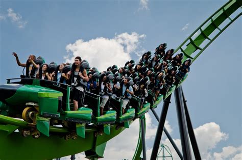 Green Lantern Roller Coaster Ride at Six Flags in New Jersey - The New York Times