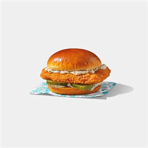 Classic Flounder Fish Sandwich (nutrition info, ingredients, allergen info) - Popeyes menus