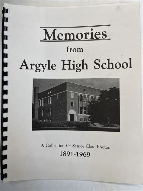 Memories from Argyle High School - Lafayette County Historical and Genealogy Society