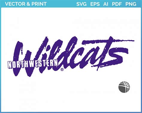 Northwestern Wildcats - Wordmark Logo (1981) - College Sports Vector ...