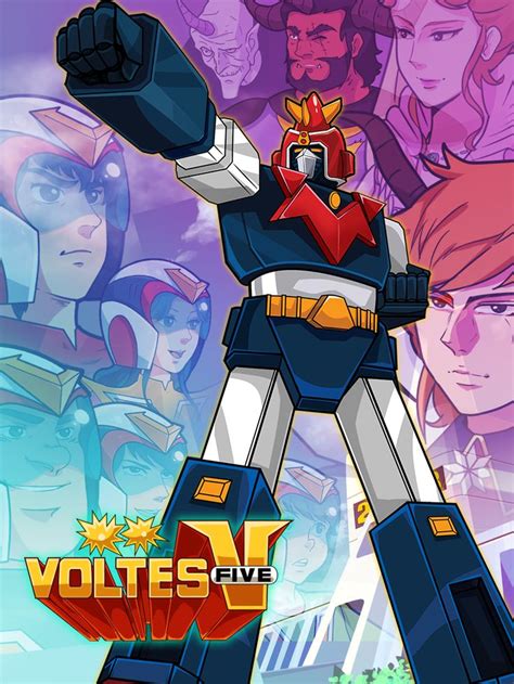 an animated character from the video game voltes five, with many other ...