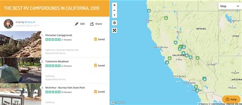 Best RV Campgrounds in California: Camper Favorites for 2019