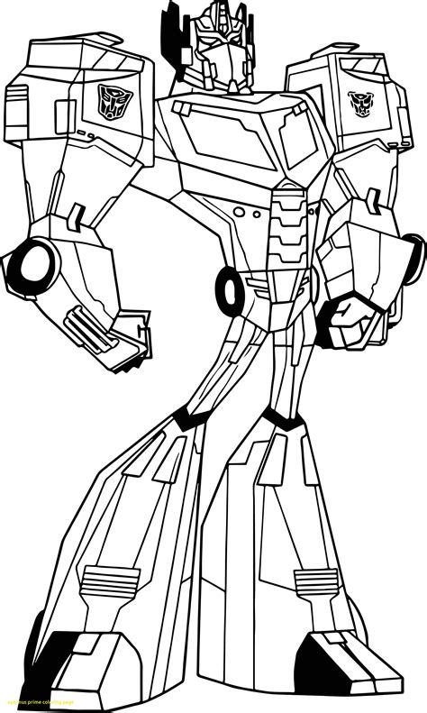 Optimus Prime Printable Coloring Pages - Printable Templates