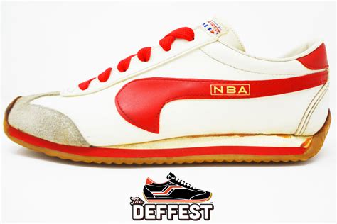 The Deffest®. A vintage sneaker blog. — Kinney NBA upside down swoosh sneakers