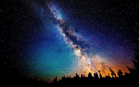 Night Sky Stars Wallpapers - Top Free Night Sky Stars Backgrounds - WallpaperAccess