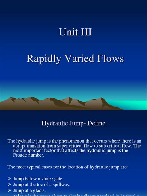 Hydraulic Jump | Fluid Dynamics | Soft Matter