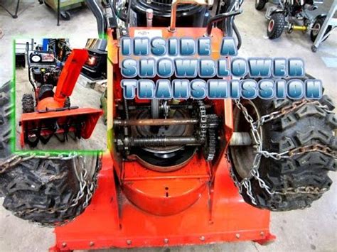 Inside An Ariens Snowblower Transmission - YouTube