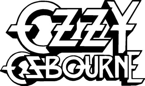 OZZY OSBOURNE Decal Sticker Free Shipping | eBay | Band logos, Rock band logos, Ozzy osbourne