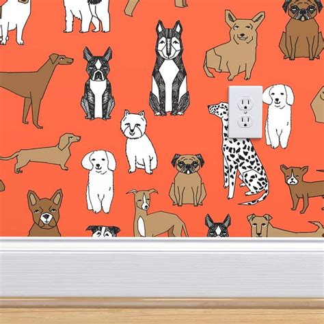 Discover more than 51 dog peel and stick wallpaper super hot - in ...