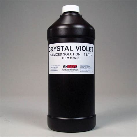 Crystal Violet Fingerprint Reagent - 32 oz. premix | EVIDENT