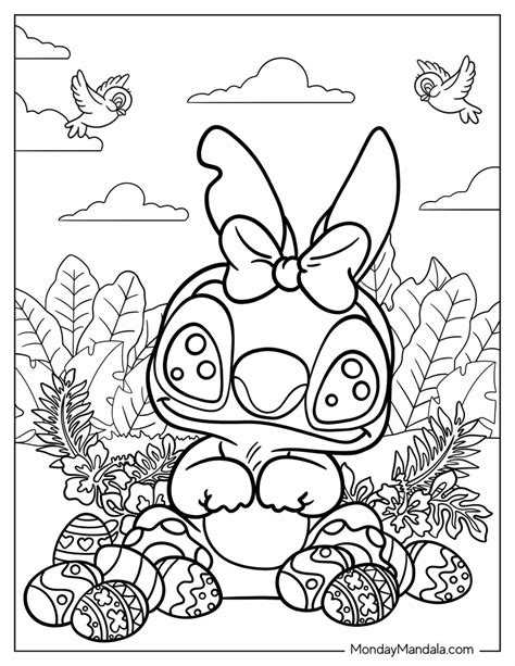 24 Disney Easter Coloring Pages (Free PDF Printables)