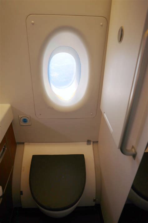 Qantas A380 First Class Bathroom