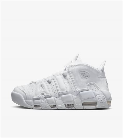 Nike Air More Uptempo 'White on White' Release Date. Nike SNKRS GB