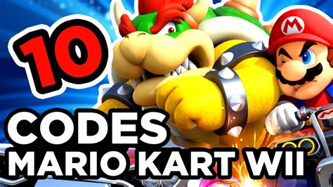 10 CHEATS CODES SUR MARIO KART WII - YouTube